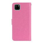 Housse Huawei Y5p Hibou Mandala et Breloque Housse Huawei Y5p Hibou Mandala et Breloque