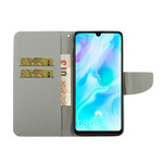 Housse Huawei Y6p Marguerites à Lanière Housse Huawei Y6p Marguerites à Lanière