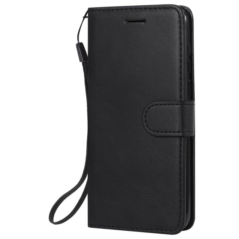 Housse Huawei Y5p Effet Cuir à Lanière Housse Huawei Y5p Effet Cuir à Lanière