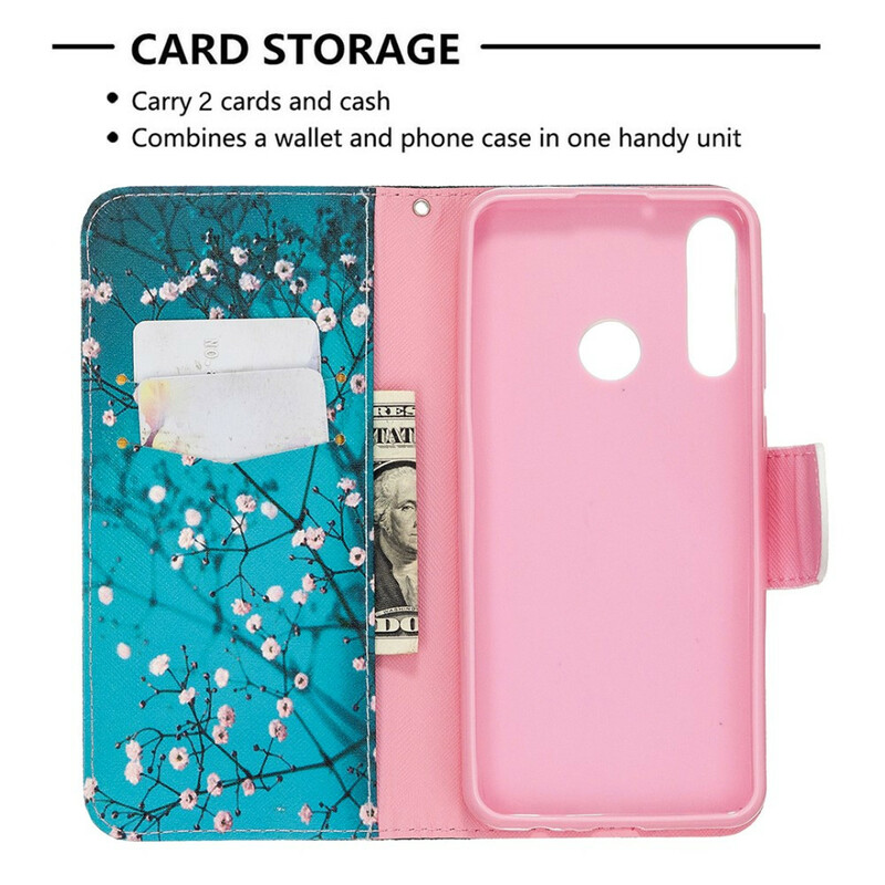 Housse Huawei Y6p Arbre en Fleur Housse Huawei Y6p Arbre en Fleur