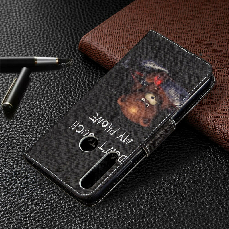 Housse Huawei Y6p Ours Dangereux Housse Huawei Y6p Ours Dangereux