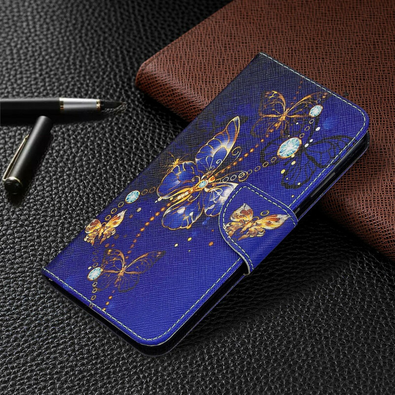 Housse Huawei Y6p Papillons Dans La Nuit