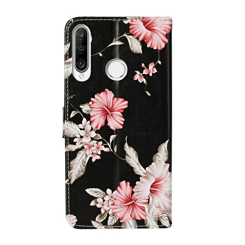 Flip Cover Huawei Y6p Myriade de Fleurs