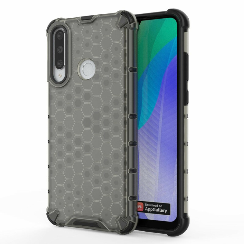 Coque Huawei Y6p Style Nid d'Abeille