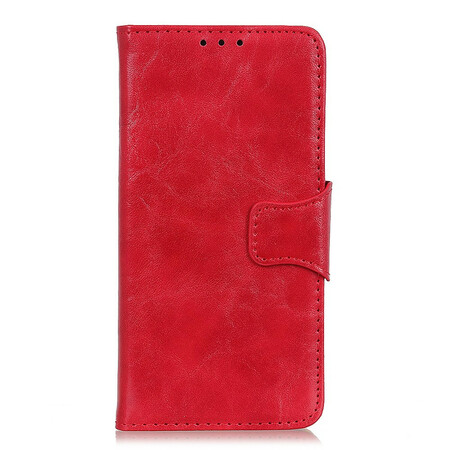 Housse OnePlus Nord Cuir Fendu Fermoir Réversible
