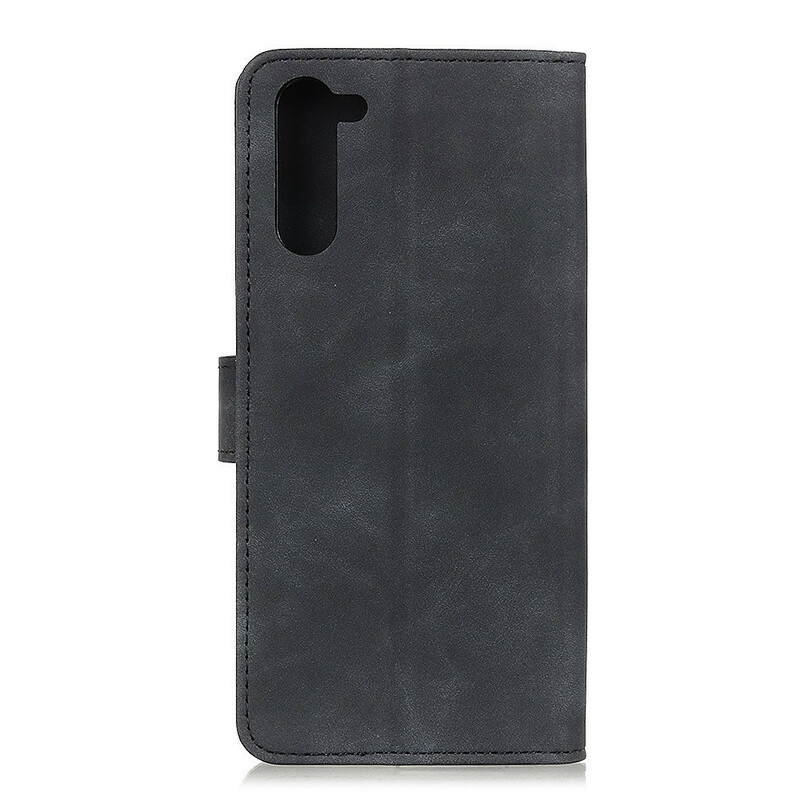 Housse OnePlus Nord Effet Cuir Vintage KHAZNEH Housse OnePlus Nord Effet Cuir Vintage KHAZNEH