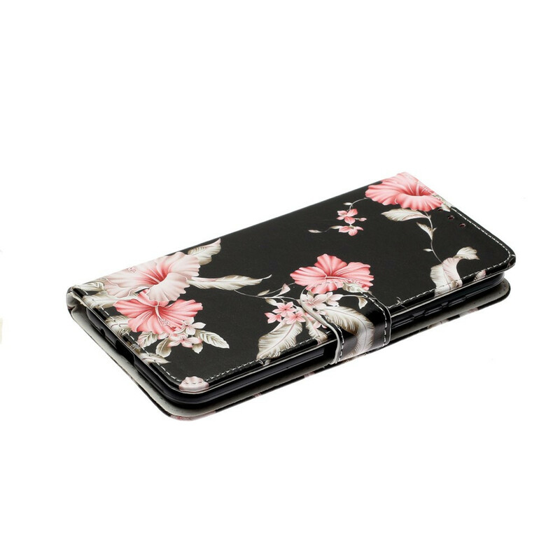 Housse Huawei Y5p Myriade de Fleurs