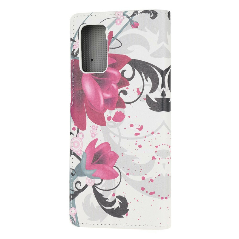 Housse Samsung Galaxy Note 20 Tropical Flowers