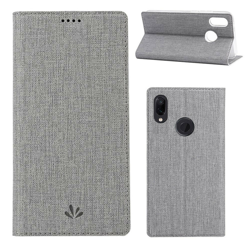 Flip Cover Huawei Y7 2019 Texturée Flip Cover Huawei Y7 2019 Texturée