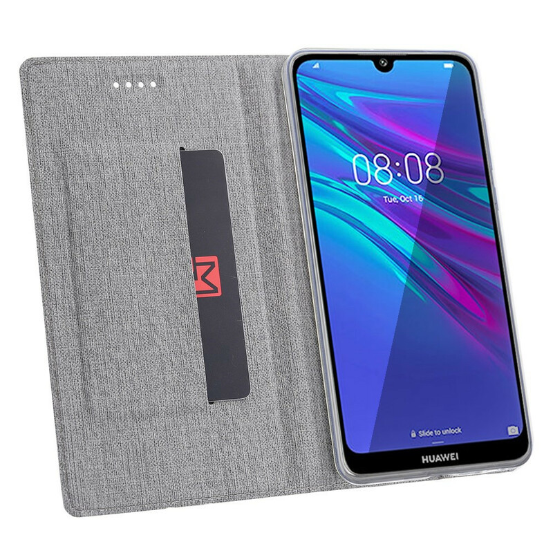 Flip Cover Huawei Y7 2019 Texturée Flip Cover Huawei Y7 2019 Texturée