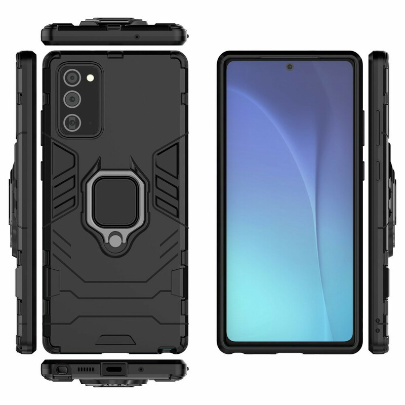 Coque Samsung Galaxy Note 20 Ring Résistante Coque Samsung Galaxy Note 20 Ring Résistante