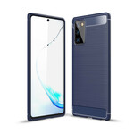Coque Samsung Galaxy Note 20 Fibre Carbone Brossée Coque Samsung Galaxy Note 20 Fibre Carbone Brossée