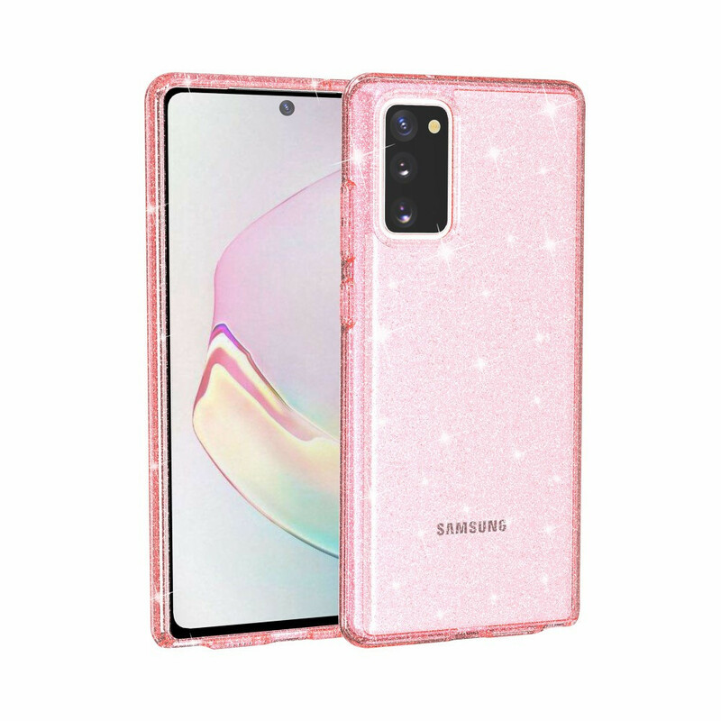 Coque Samsung Galaxy Note 20 Poudre de Paillettes Coque Samsung Galaxy Note 20 Poudre de Paillettes