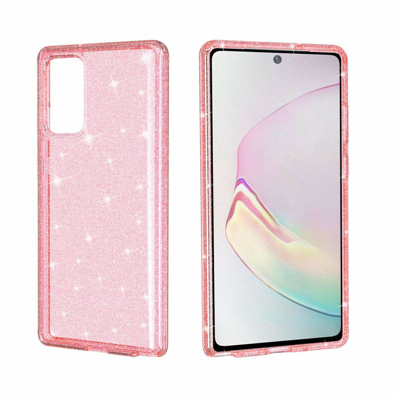 Coque Samsung Galaxy Note 20 Poudre de Paillettes Coque Samsung Galaxy Note 20 Poudre de Paillettes