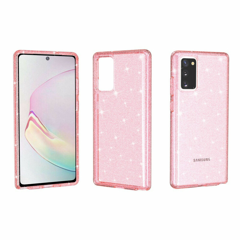 Coque Samsung Galaxy Note 20 Poudre de Paillettes Coque Samsung Galaxy Note 20 Poudre de Paillettes