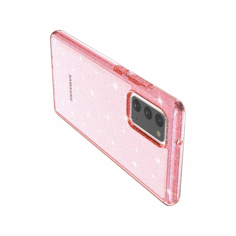 Coque Samsung Galaxy Note 20 Poudre de Paillettes Coque Samsung Galaxy Note 20 Poudre de Paillettes