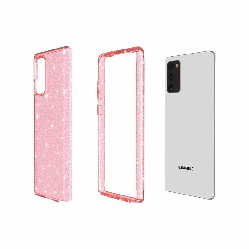 Coque Samsung Galaxy Note 20 Poudre de Paillettes Coque Samsung Galaxy Note 20 Poudre de Paillettes