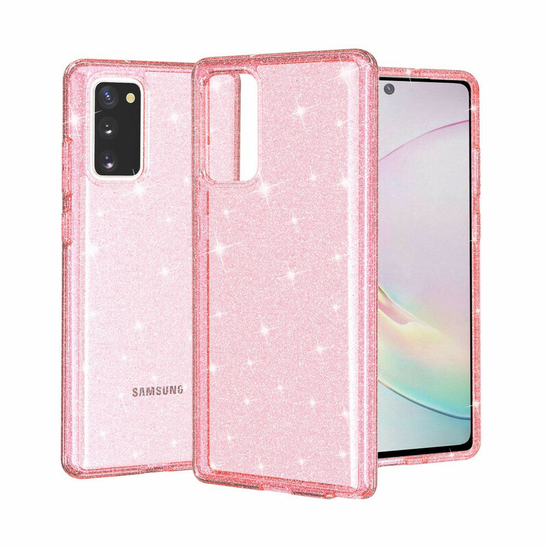 Coque Samsung Galaxy Note 20 Poudre de Paillettes Coque Samsung Galaxy Note 20 Poudre de Paillettes