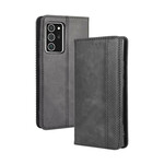 Flip Cover Samsung Galaxy Note 20 Effet Cuir Vintage Stylisé Flip Cover Samsung Galaxy Note 20 Effet Cuir Vintage Stylisé