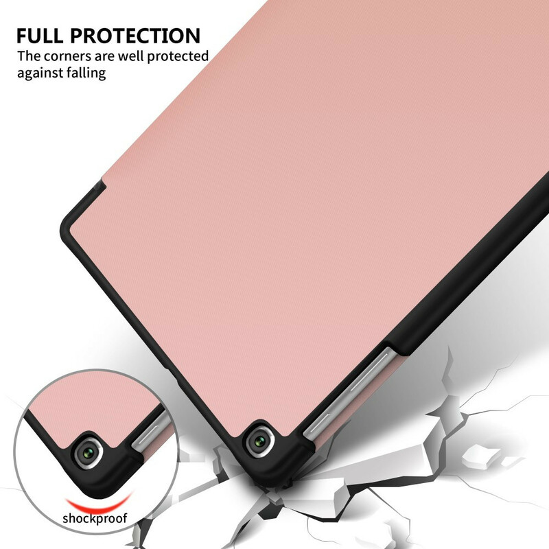 Smart Case Samsung Galaxy Tab A 10.1 (2019) Tri Fold Coins Renforcés Smart Case Samsung Galaxy Tab A 10.1 (2019) Tri Fold Coins Renforcés