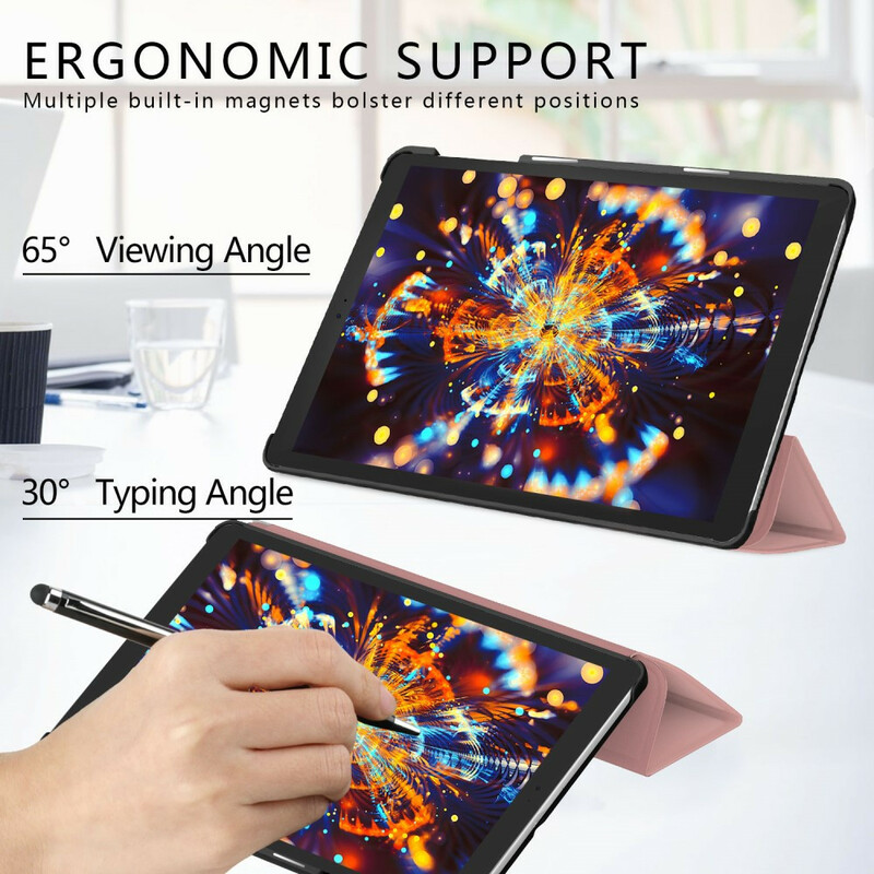 Smart Case Samsung Galaxy Tab A 10.1 (2019) Tri Fold Coins Renforcés Smart Case Samsung Galaxy Tab A 10.1 (2019) Tri Fold Coins Renforcés