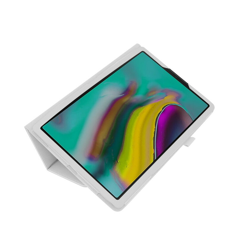 Housse Samsung Galaxy Tab A 10.1 (2019) 2 Volets Simili Cuir Litchi
