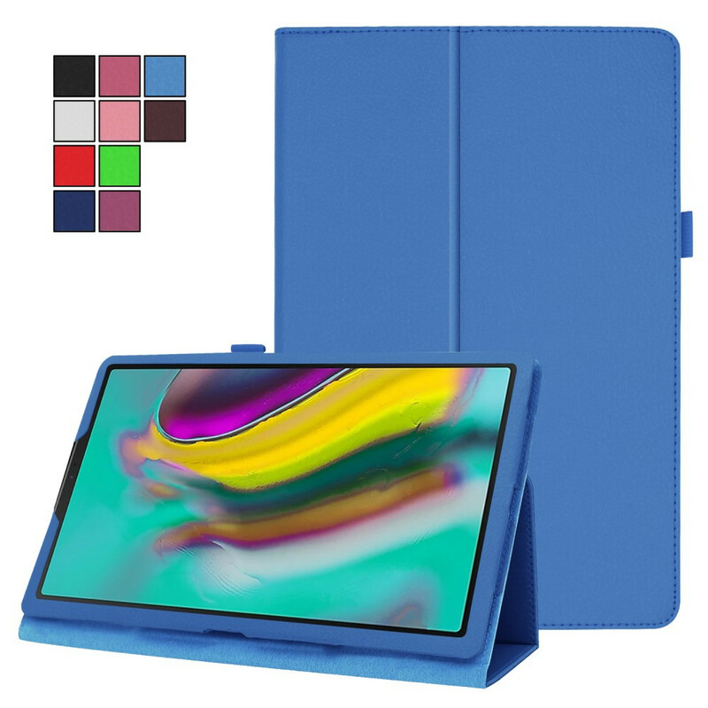Housse Samsung Galaxy Tab A 10.1 (2019) 2 Volets Simili Cuir Litchi Housse Samsung Galaxy Tab A 10.1 (2019) 2 Volets Simili Cuir Litchi