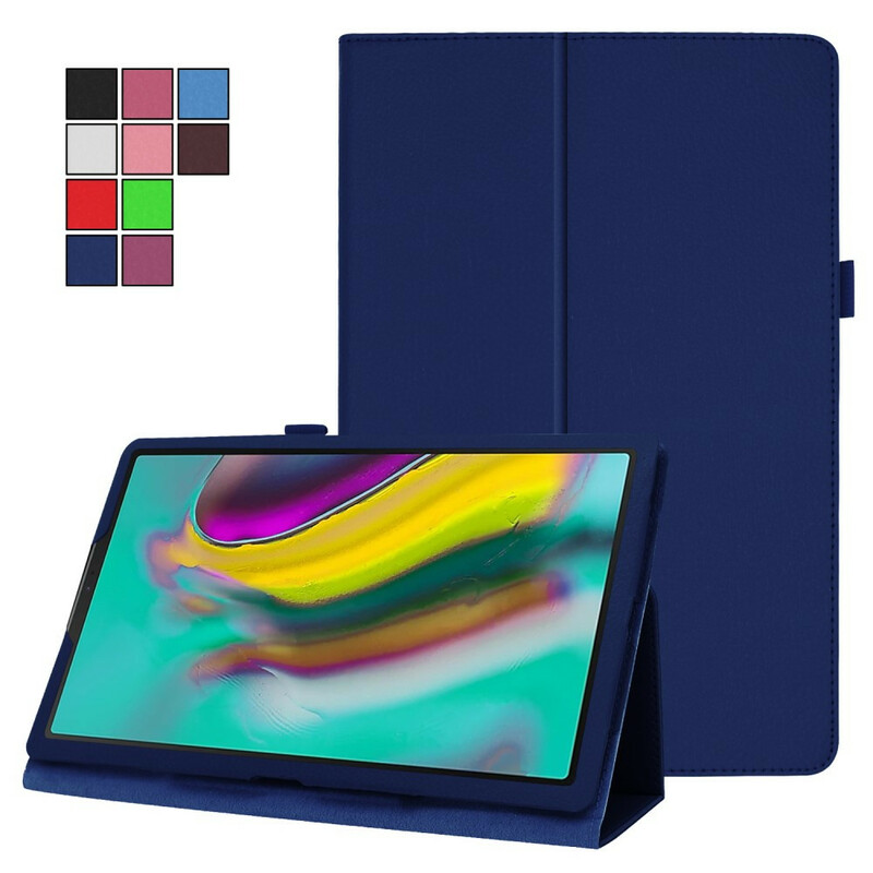 Housse Samsung Galaxy Tab A 10.1 (2019) 2 Volets Simili Cuir Litchi Housse Samsung Galaxy Tab A 10.1 (2019) 2 Volets Simili Cuir Litchi