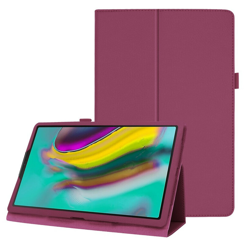 Housse Samsung Galaxy Tab A 10.1 (2019) 2 Volets Simili Cuir Litchi Housse Samsung Galaxy Tab A 10.1 (2019) 2 Volets Simili Cuir Litchi