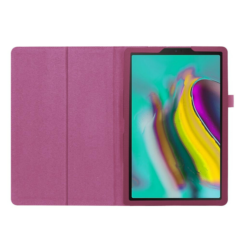Housse Samsung Galaxy Tab A 10.1 (2019) 2 Volets Simili Cuir Litchi Housse Samsung Galaxy Tab A 10.1 (2019) 2 Volets Simili Cuir Litchi