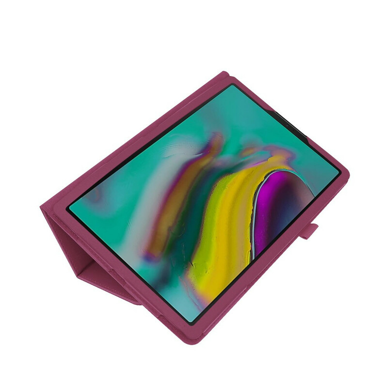 Housse Samsung Galaxy Tab A 10.1 (2019) 2 Volets Simili Cuir Litchi Housse Samsung Galaxy Tab A 10.1 (2019) 2 Volets Simili Cuir Litchi