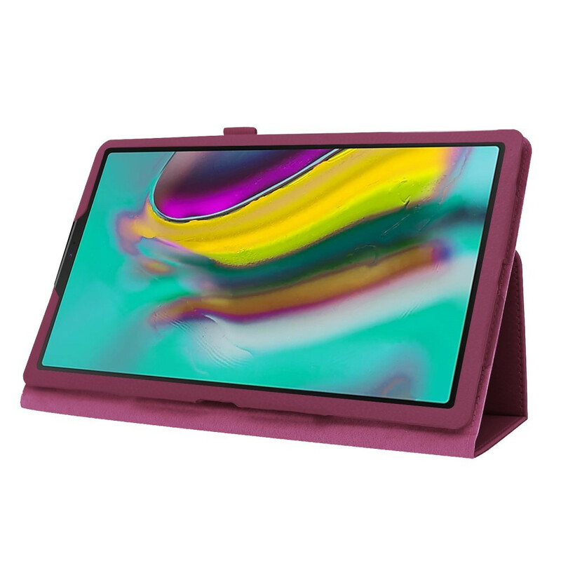 Housse Samsung Galaxy Tab A 10.1 (2019) 2 Volets Simili Cuir Litchi Housse Samsung Galaxy Tab A 10.1 (2019) 2 Volets Simili Cuir Litchi