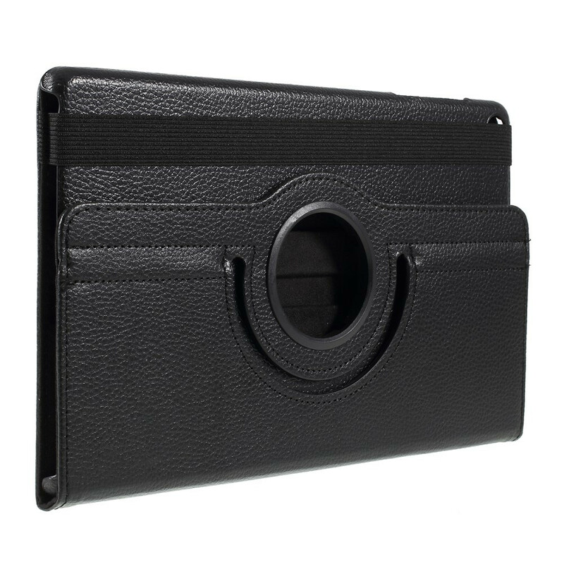 Housse Samsung Galaxy Tab A 10.1 (2019) Rotative à 360° Simili Cuir Litchi Housse Samsung Galaxy Tab A 10.1 (2019) Rotative à 360° Simili Cuir Litchi