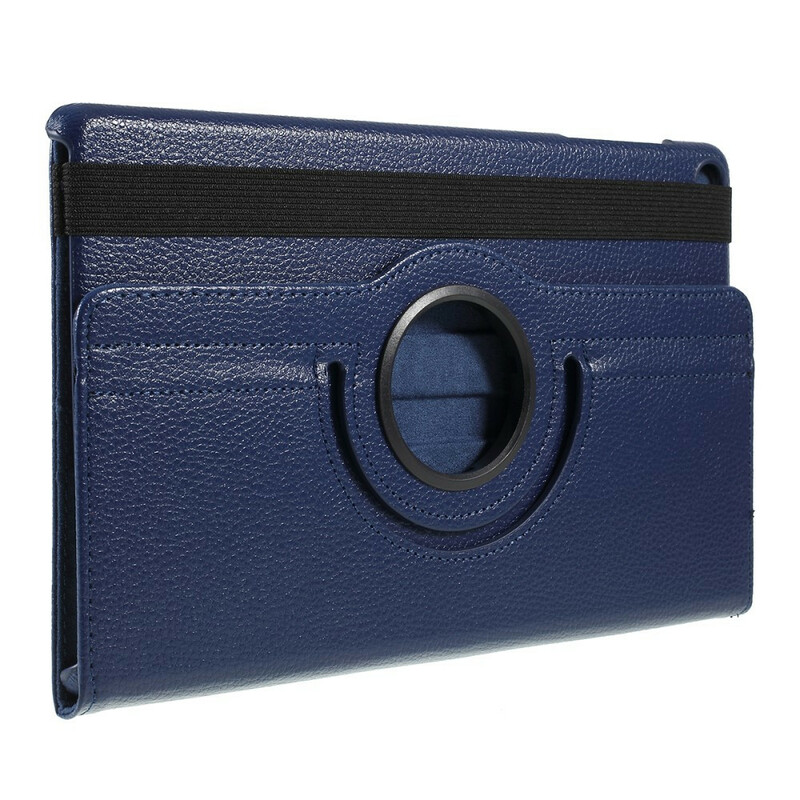 Housse Samsung Galaxy Tab A 10.1 (2019) Rotative à 360° Simili Cuir Litchi Housse Samsung Galaxy Tab A 10.1 (2019) Rotative à 360° Simili Cuir Litchi