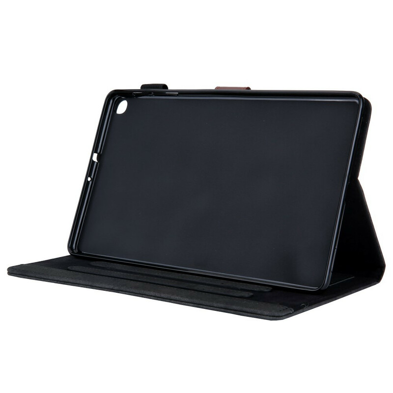 Housse Samsung Galaxy Tab A 10.1 (2019) Style Cuir Classique Housse Samsung Galaxy Tab A 10.1 (2019) Style Cuir Classique