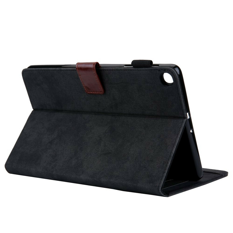 Housse Samsung Galaxy Tab A 10.1 (2019) Style Cuir Classique Housse Samsung Galaxy Tab A 10.1 (2019) Style Cuir Classique