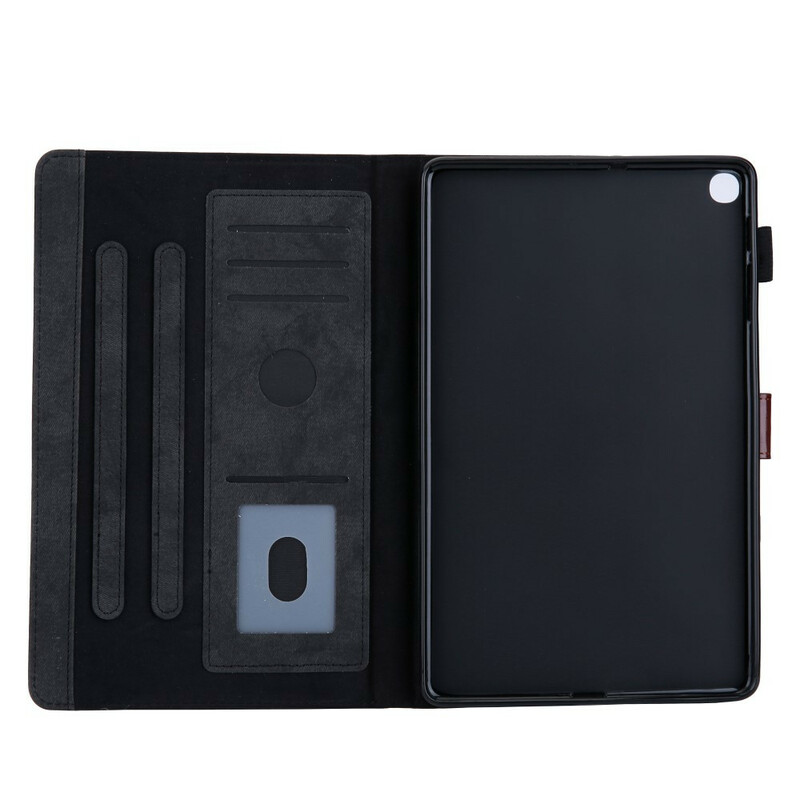 Housse Samsung Galaxy Tab A 10.1 (2019) Style Cuir Classique Housse Samsung Galaxy Tab A 10.1 (2019) Style Cuir Classique
