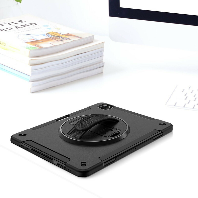 Coque iPad Pro 12.9" (2020) / (2018) Hybride avec Bandoulière Coque iPad Pro 12.9" (2020) / (2018) Hybride avec Bandoulière