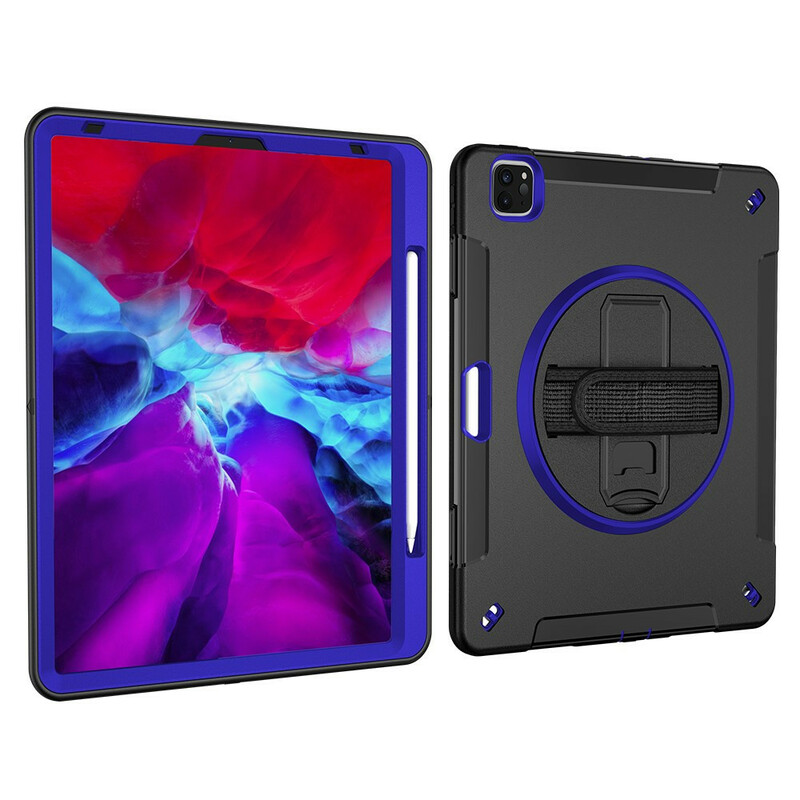 Coque iPad Pro 12.9" (2020) / (2018) Hybride avec Bandoulière Coque iPad Pro 12.9" (2020) / (2018) Hybride avec Bandoulière
