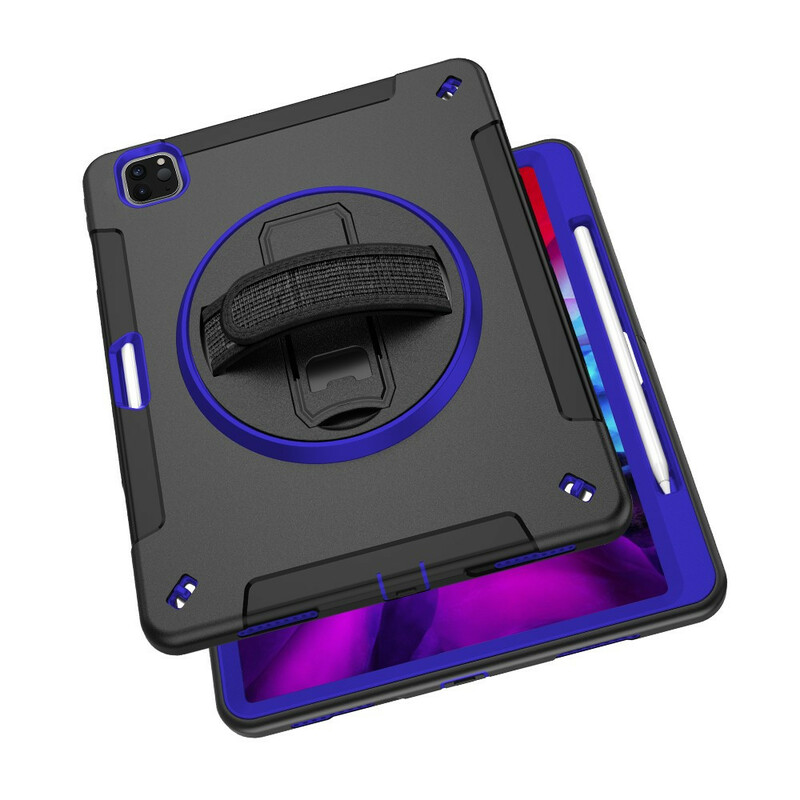 Coque iPad Pro 12.9" (2020) / (2018) Hybride avec Bandoulière Coque iPad Pro 12.9" (2020) / (2018) Hybride avec Bandoulière