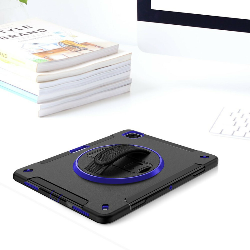 Coque iPad Pro 12.9" (2020) / (2018) Hybride avec Bandoulière Coque iPad Pro 12.9" (2020) / (2018) Hybride avec Bandoulière