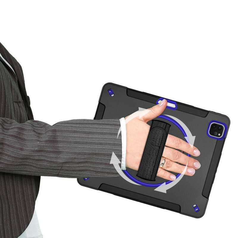 Coque iPad Pro 12.9" (2020) / (2018) Hybride avec Bandoulière Coque iPad Pro 12.9" (2020) / (2018) Hybride avec Bandoulière