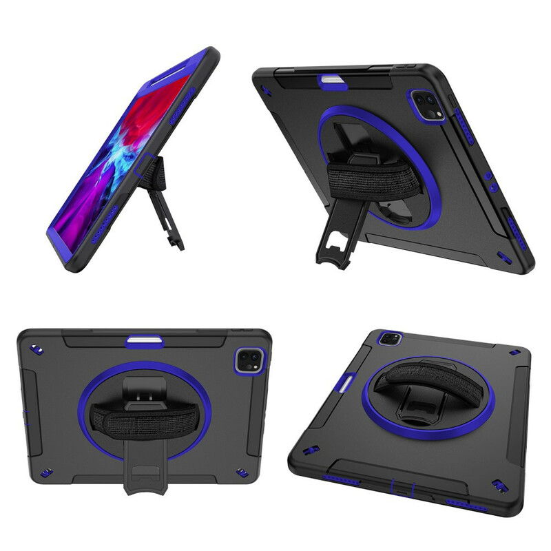 Coque iPad Pro 12.9" (2020) / (2018) Hybride avec Bandoulière Coque iPad Pro 12.9" (2020) / (2018) Hybride avec Bandoulière