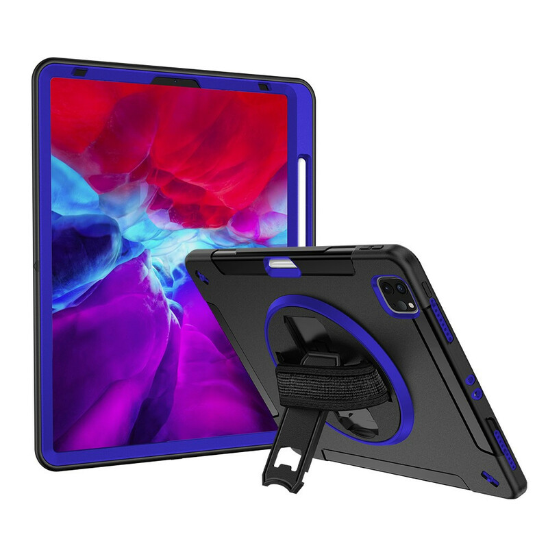 Coque iPad Pro 12.9" (2020) / (2018) Hybride avec Bandoulière Coque iPad Pro 12.9" (2020) / (2018) Hybride avec Bandoulière