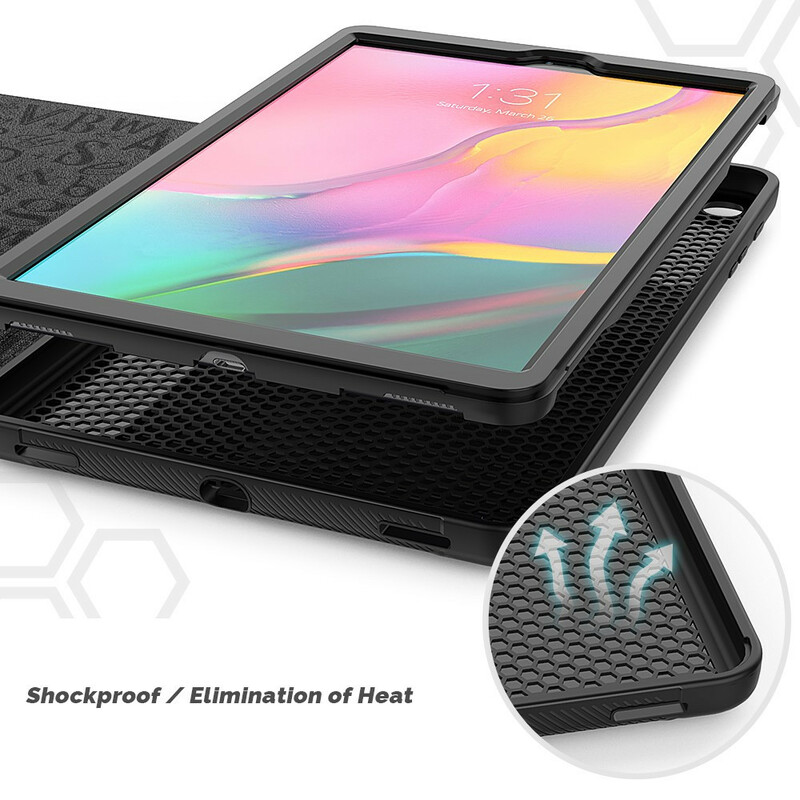 Étui Samsung Galaxy Tab A 10.1 (2019) Magnétique Support Multi-Angles Étui Samsung Galaxy Tab A 10.1 (2019) Magnétique Support Multi-Angles
