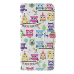 Housse Samsung Galaxy A5 Multiples Hiboux Housse Samsung Galaxy A5 Multiples Hiboux