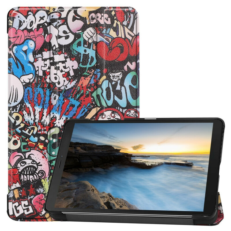 Smart Case Samsung Galaxy Tab A 8" (2019) Graffitis Fun Smart Case Samsung Galaxy Tab A 8" (2019) Graffitis Fun