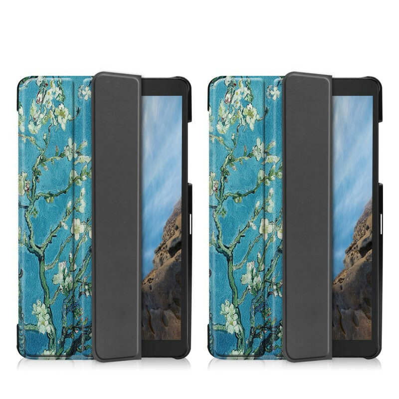Smart Case Samsung Galaxy Tab A 8" (2019) Branches Fleuries Smart Case Samsung Galaxy Tab A 8" (2019) Branches Fleuries