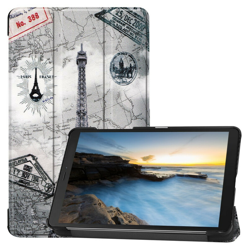 Smart Case Samsung Galaxy Tab A 8" (2019) Tour Eiffel Rétro Smart Case Samsung Galaxy Tab A 8" (2019) Tour Eiffel Rétro
