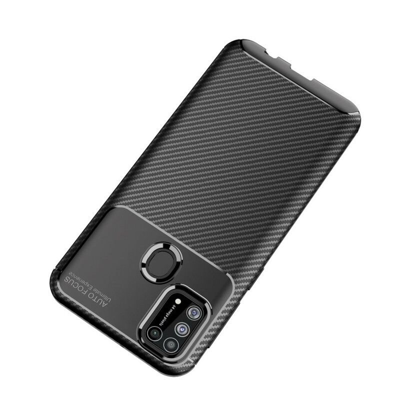Coque Samsung Galaxy M31 Flexible Texture Fibre Carbone Coque Samsung Galaxy M31 Flexible Texture Fibre Carbone